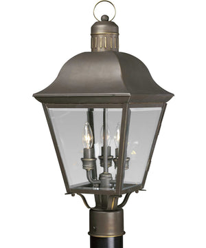 Andover 3-Light Post Lantern Antique Bronze