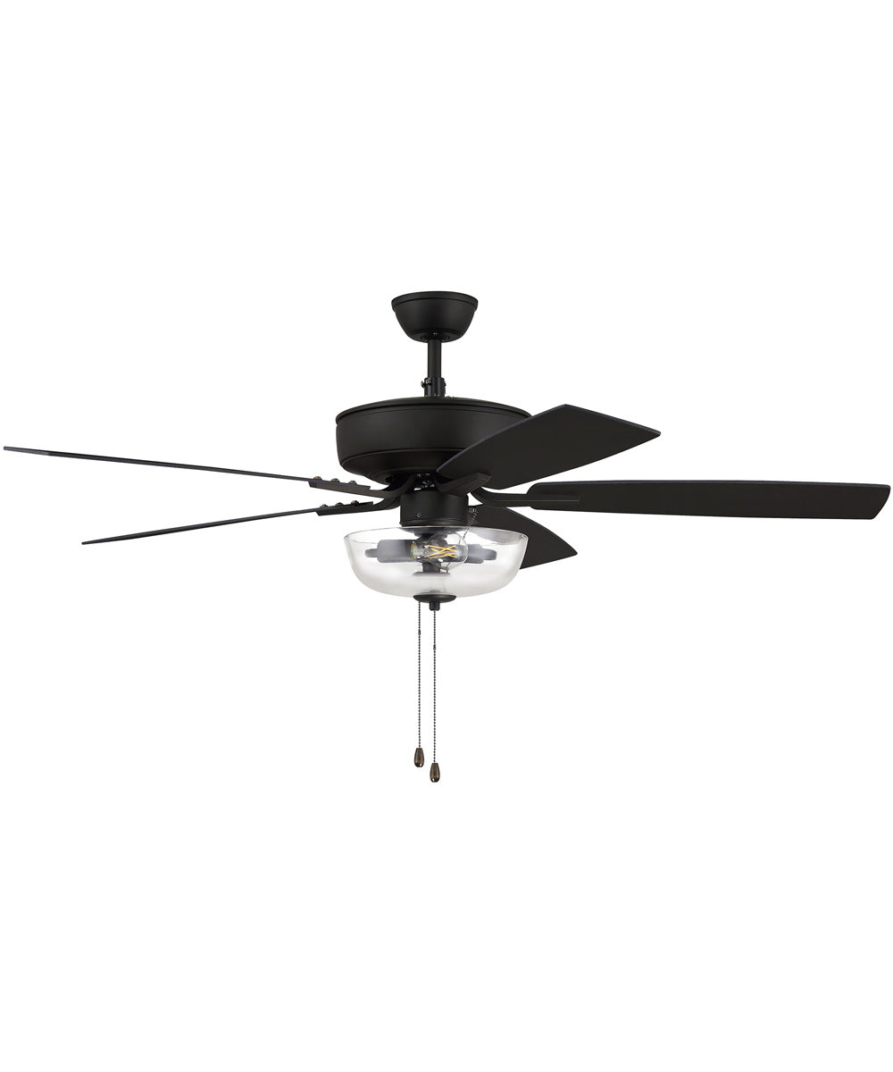 Pro Plus 101 Clear Bowl Light Kit 2-Light A - series Ceiling Fan (Blades Included) Espresso