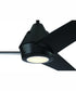 56" Acadian 1-Light Ceiling Fan Flat Black