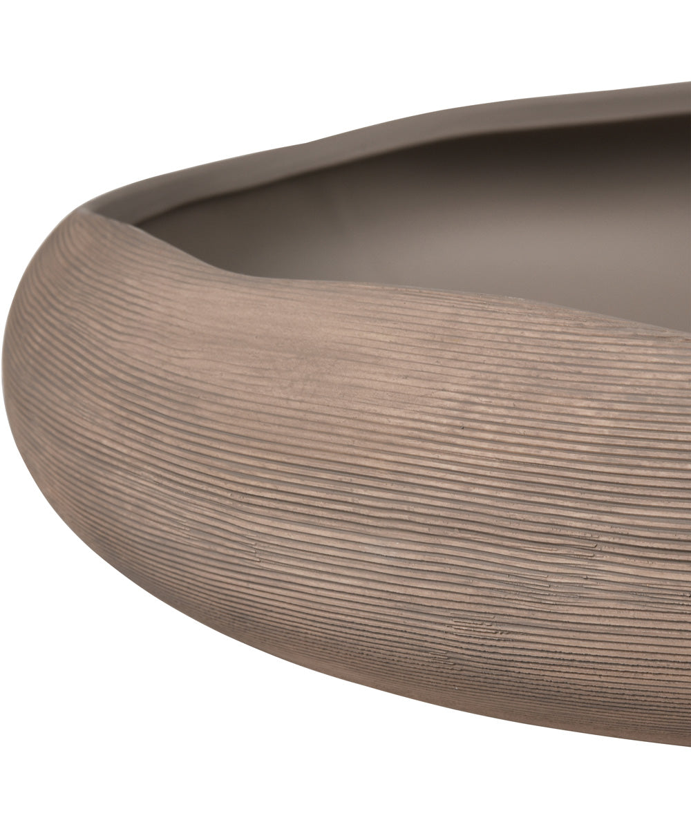 Bressan Centerpiece Bowl - Taupe