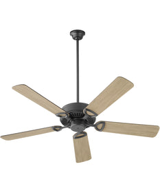 52" Estate Ceiling Fan Matte Black
