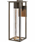 Coen Coastal Elements  1-Light Large Wall Mount Lantern in Oil Rubbed Bronze