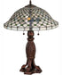 25" High Diamond & Jewel Table Lamp