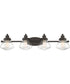 Scholar Extra Large 4-light Bath Light Palladian Bronze