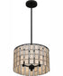 Seigler 3-light Pendant Matte Black