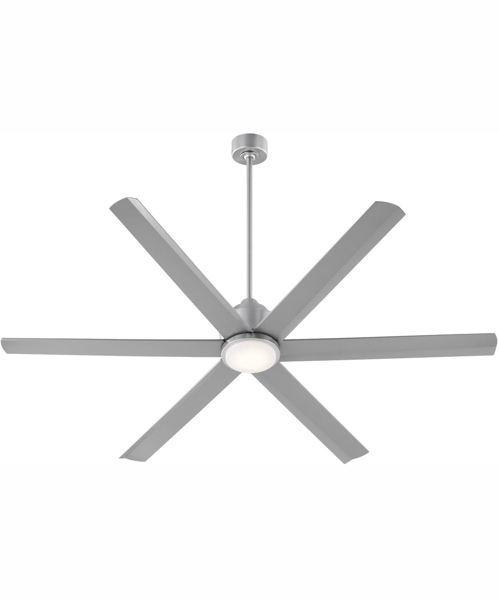 80" Titus Ceiling Fan Satin Nickel
