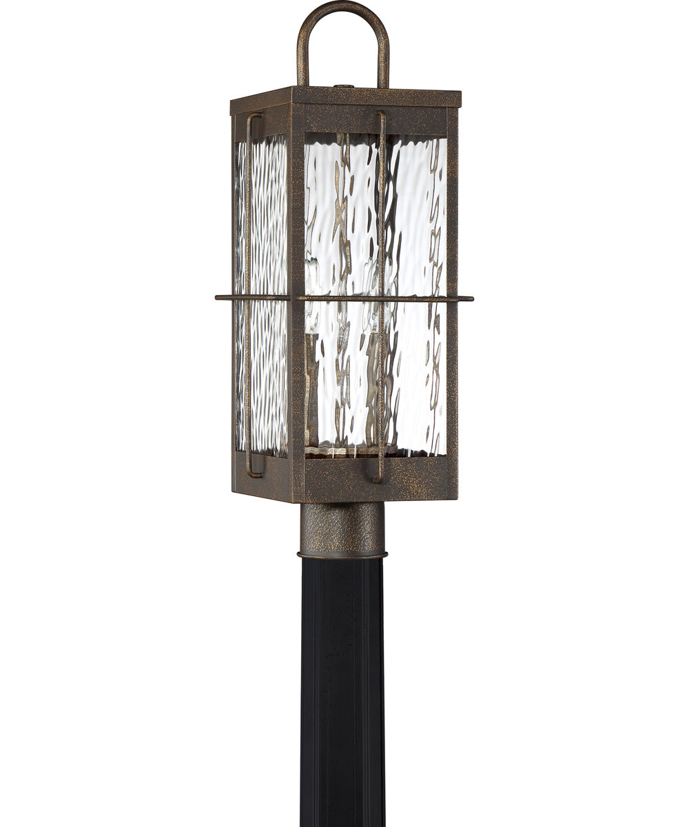 Ward Large 2-light Outdoor Post Light Gilded Bronze