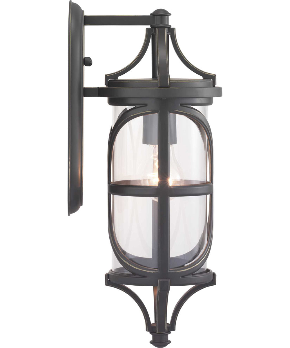 Morrison 1-Light Small Wall Lantern Antique Bronze