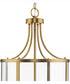 Gilliam 4-Light New Traditional Hall & Foyer Vintage Brass