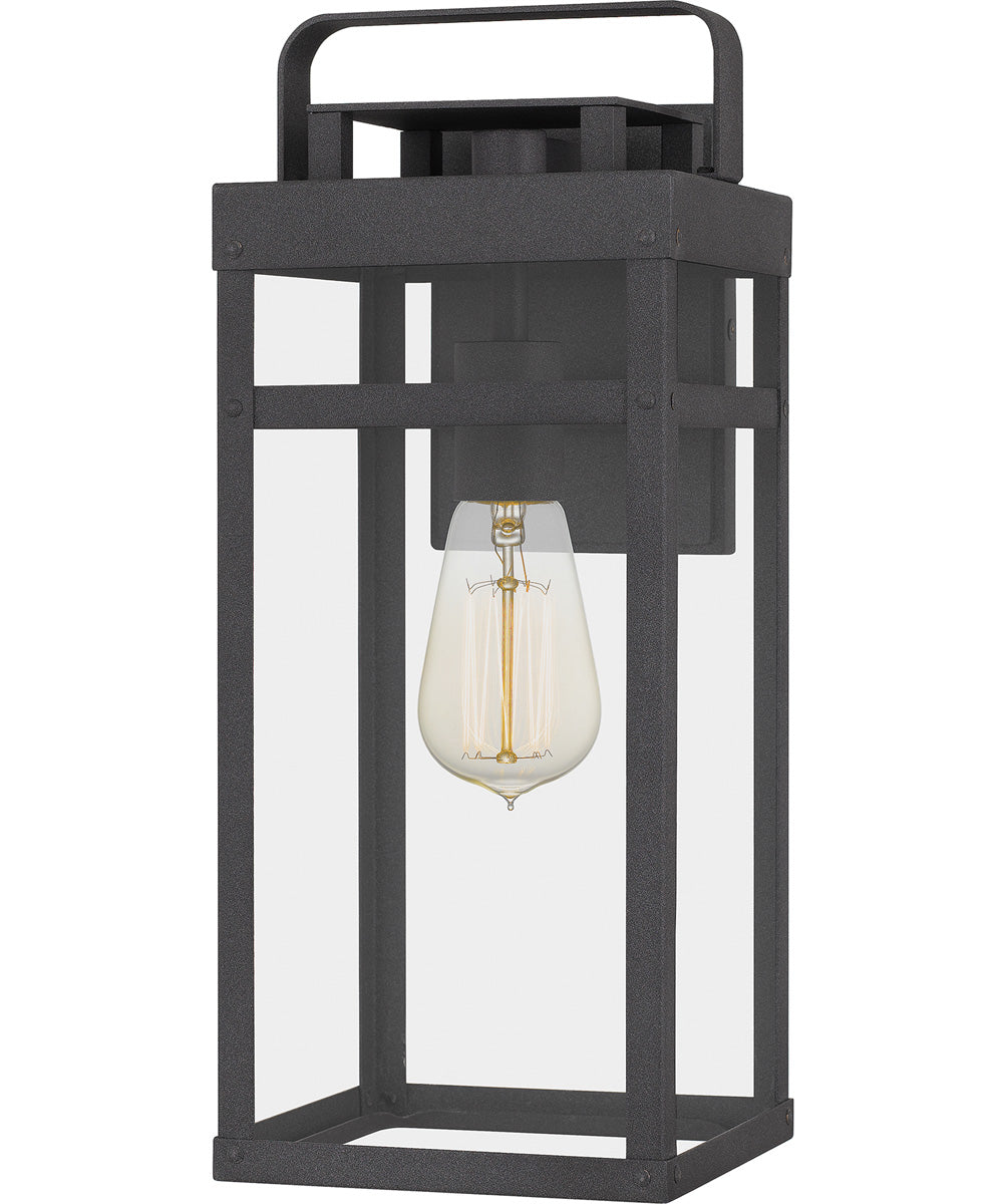 Keaton Medium 1-light Outdoor Wall Light  Coastal Armour Aluminum Mottled Black