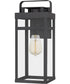 Keaton Medium 1-light Outdoor Wall Light  Coastal Armour Aluminum Mottled Black