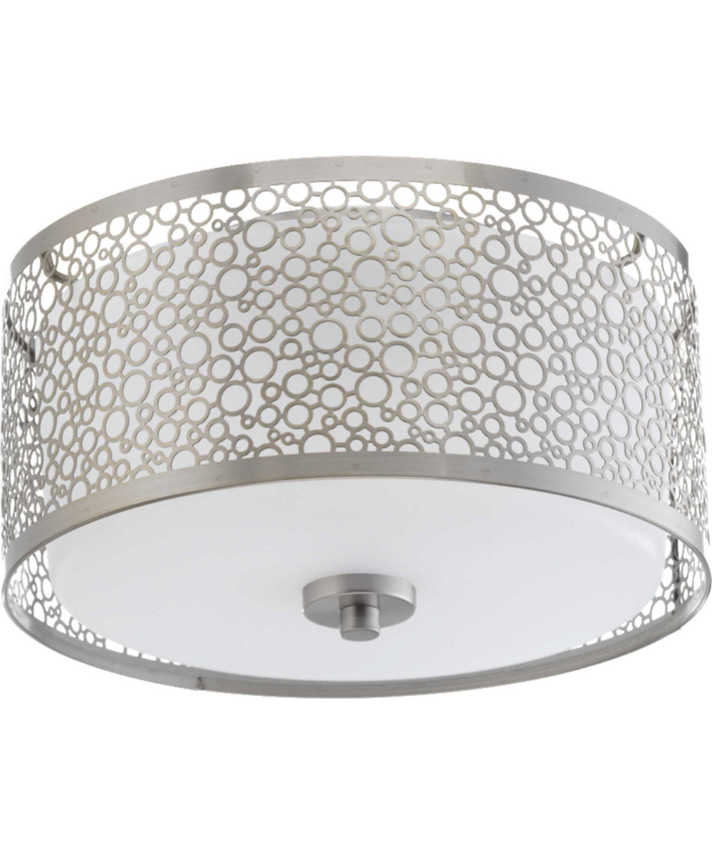 Mingle LED 11" Flush Mount Brushed Nickel