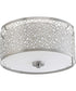Mingle LED 11" Flush Mount Brushed Nickel