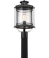 Booker Large 1-light Outdoor Post Light Mystic Black