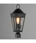 Oxford Outdoor 1-Light Post Black