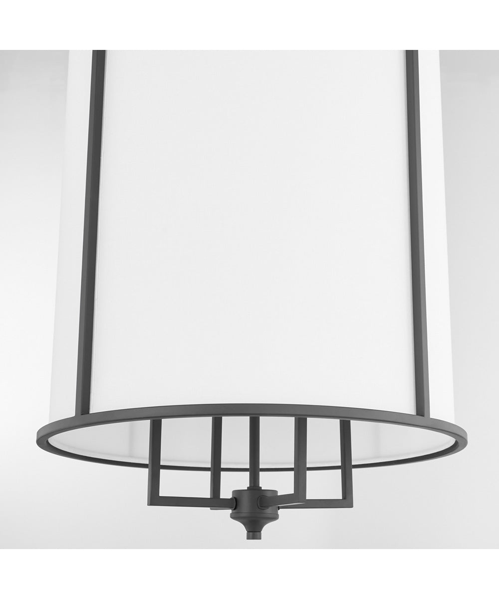 Eldorado 4-light Entry Foyer Hall Chandelier Matte Black