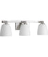 Fleet 3-Light Bath & Vanity Brushed Nickel
