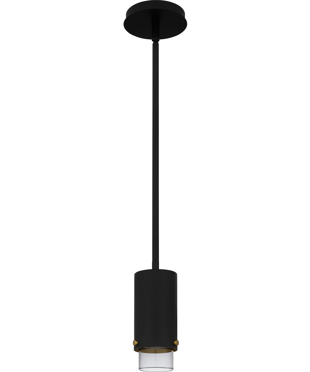 Elio Small 1-light Mini Pendant Matte Black
