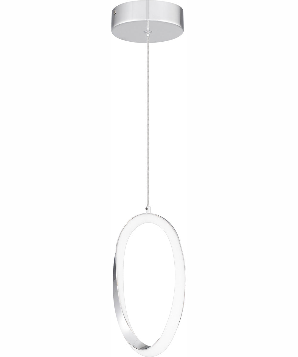 Senna Small Mini Pendant Polished Chrome