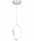 Senna Small Mini Pendant Polished Chrome