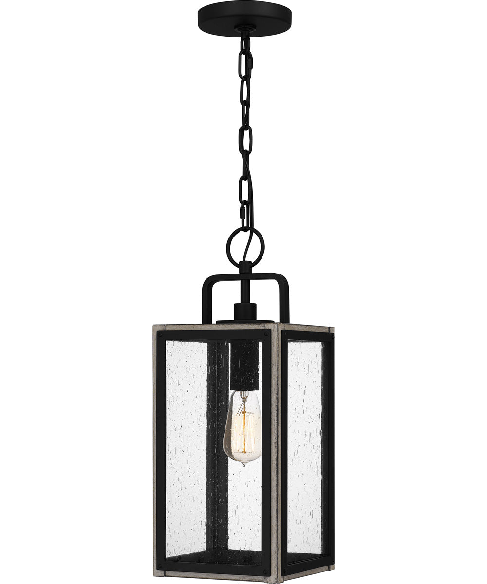 Bramshaw Small 1-light Mini Pendant Coastal Armour Aluminum Matte Black