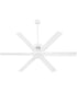 65" Zeus Patio Ceiling Fan Studio White