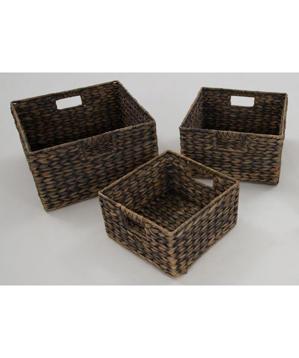 Elian Basket Set (3/CN) Antique Gray