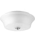 Cascadia 2-Light 14" Flush Mount Polished Chrome