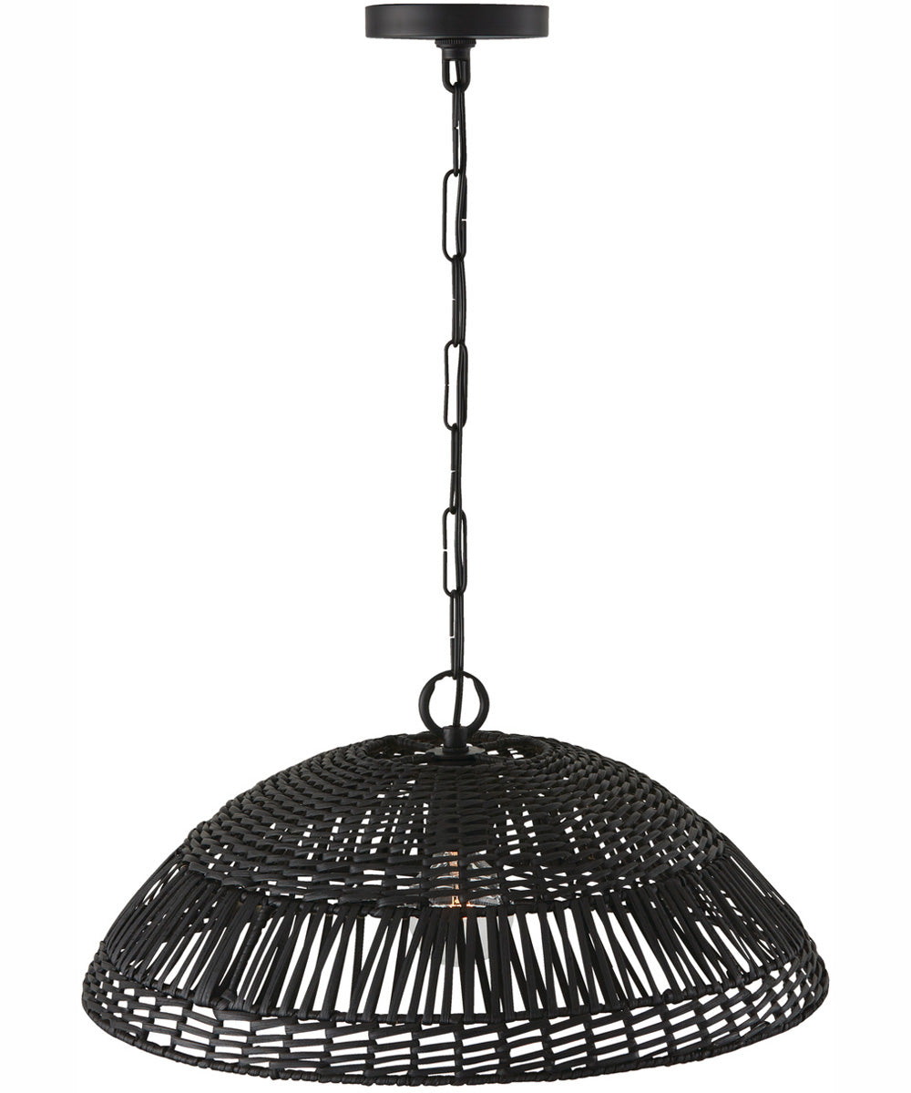 Naomi 1-Light Pendant Matte Black