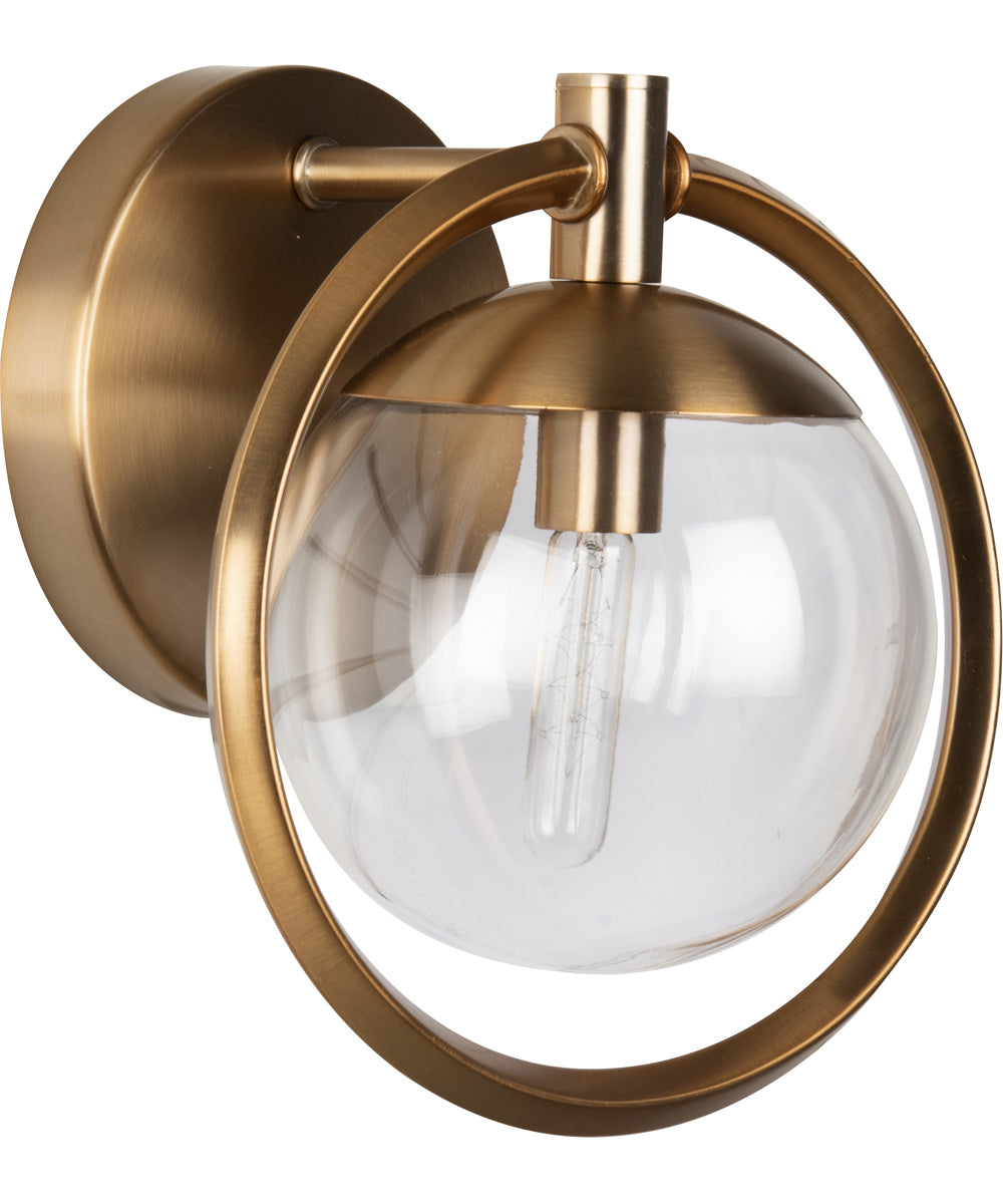 Piltz 1-Light Bath Vanity Light Satin Brass