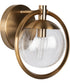 Piltz 1-Light Bath Vanity Light Satin Brass