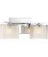 Westcap Medium 2-light Bath Light Polished Chrome