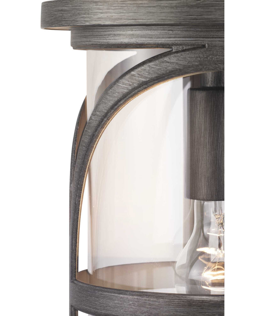 Morrison 1-Light Large Wall Lantern Antique Pewter