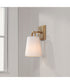 Brody 1-Light Sconce Aged Brass