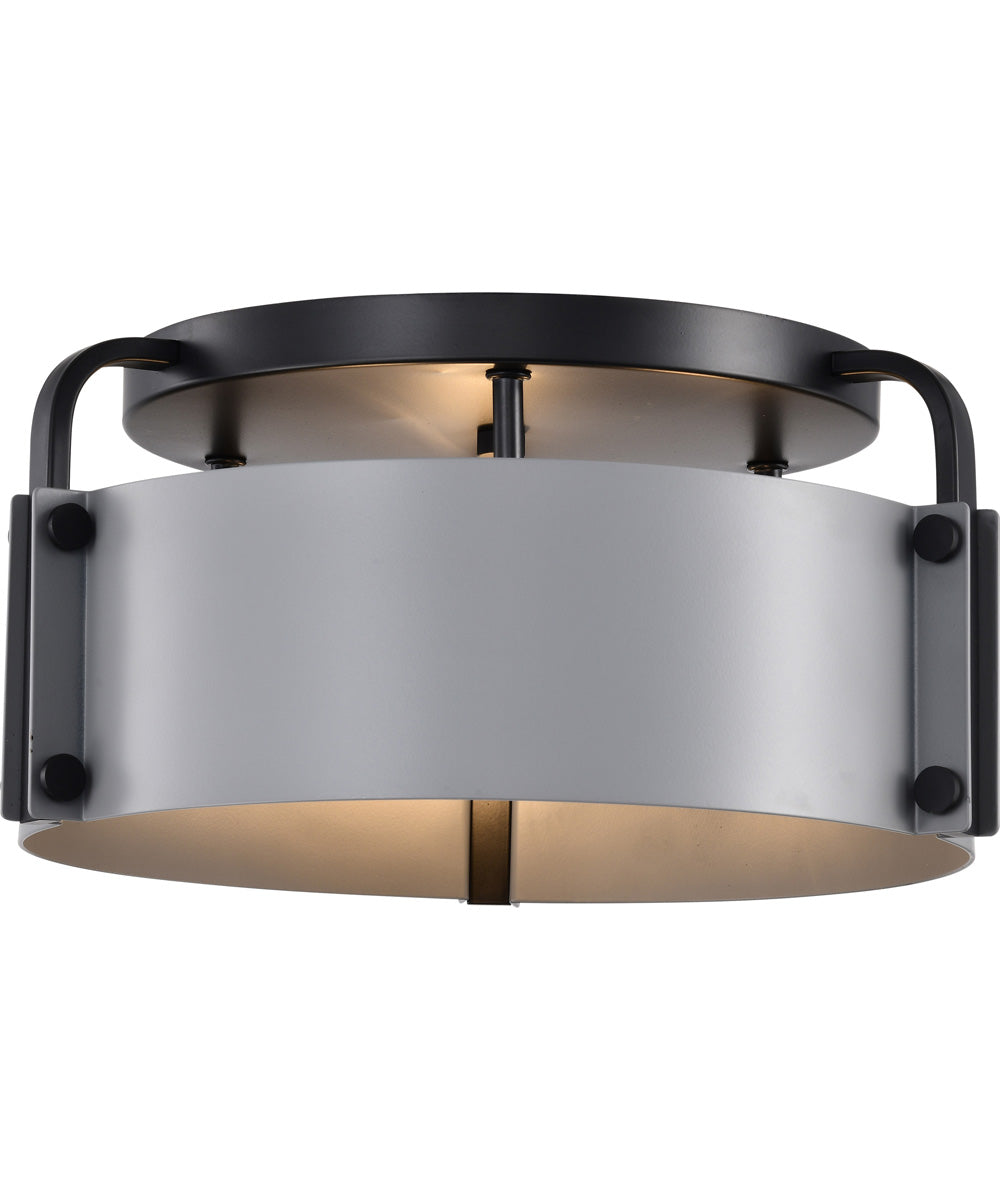 Altos 3-Light Close-to-Ceiling Matte Gray