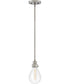 Denton 1-Light Small Pendant in Pewter