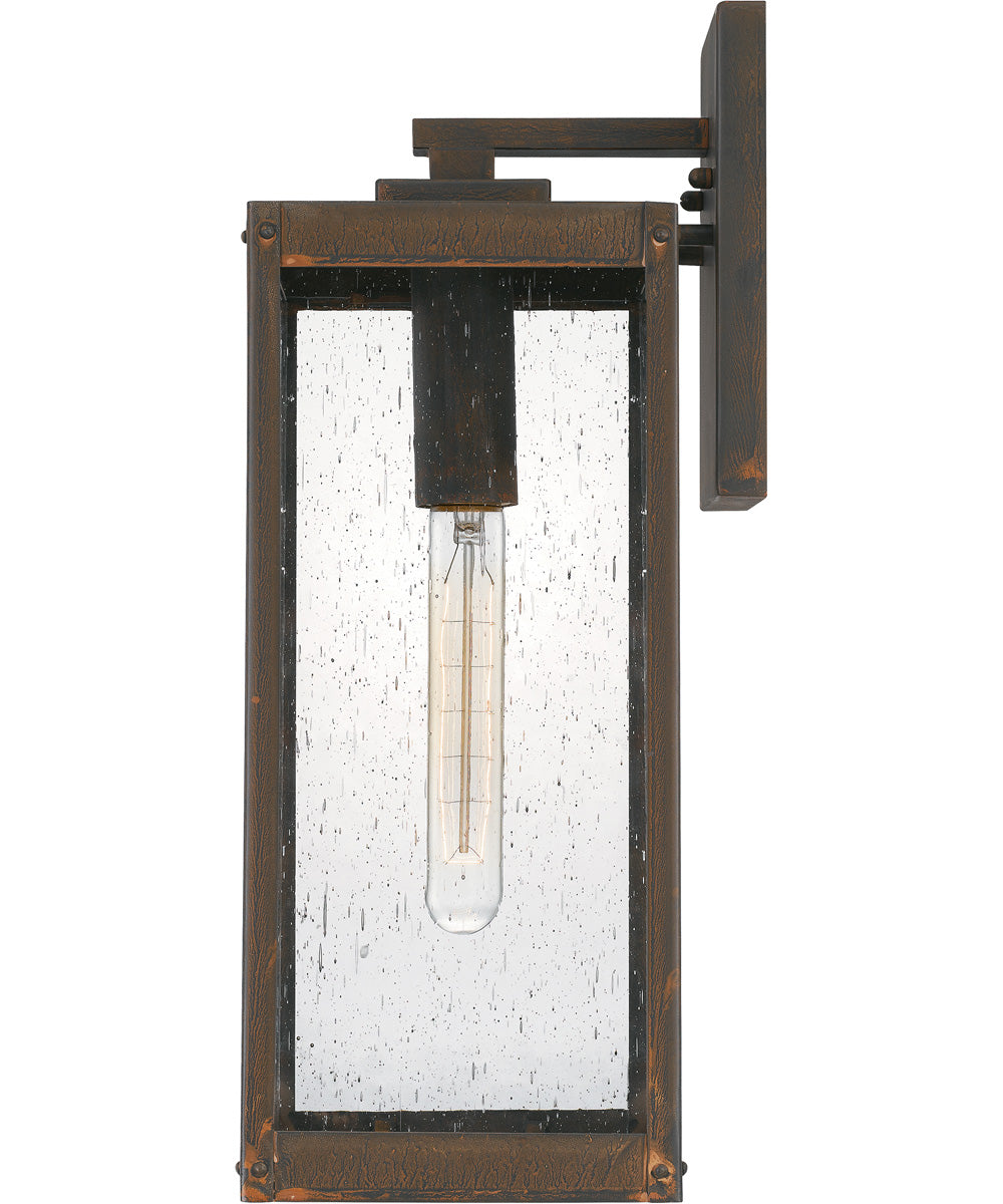 Westover Medium 1-light Outdoor Wall Light Industrial Bronze