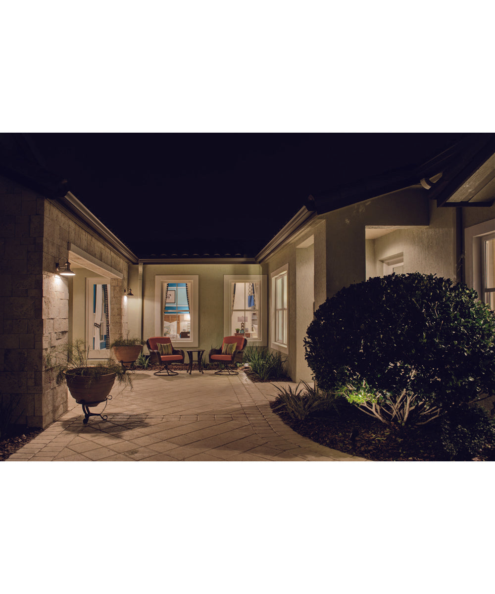 Brookside 1-Light Medium Wall Lantern Antique Nickel