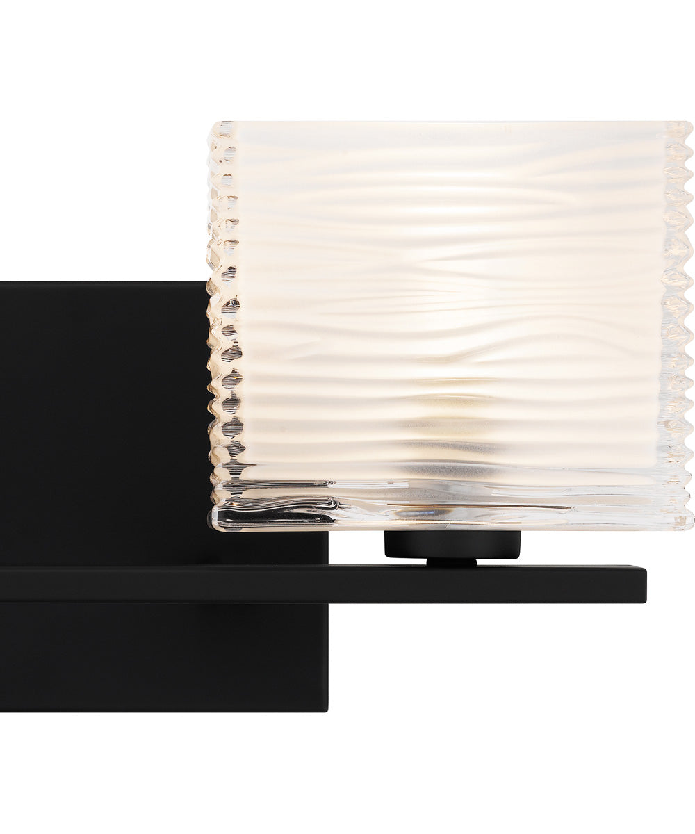 Westcap Medium 2-light Bath Light Matte Black