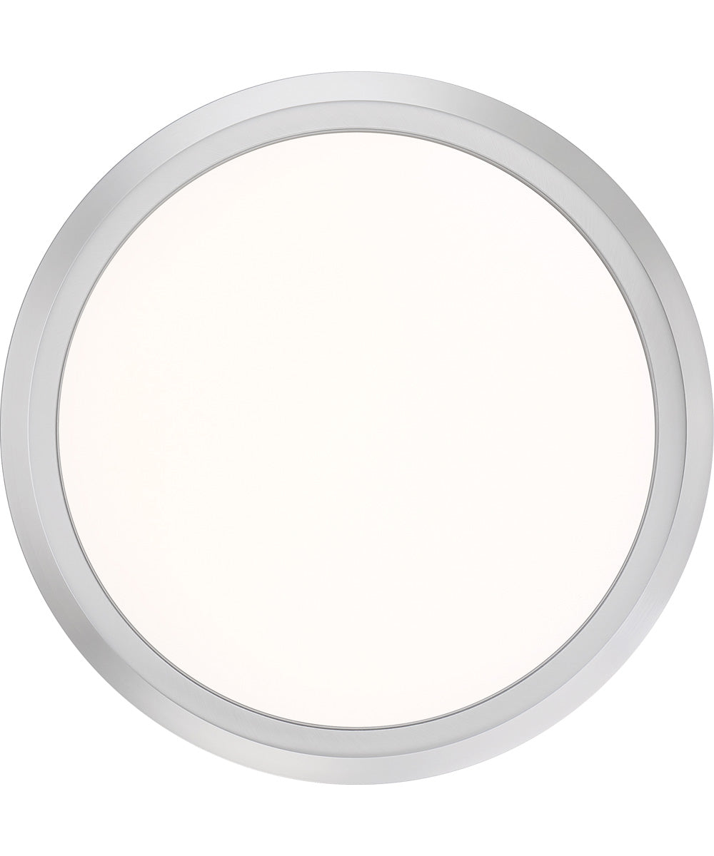 Verge  Flush Mount Brushed Nickel