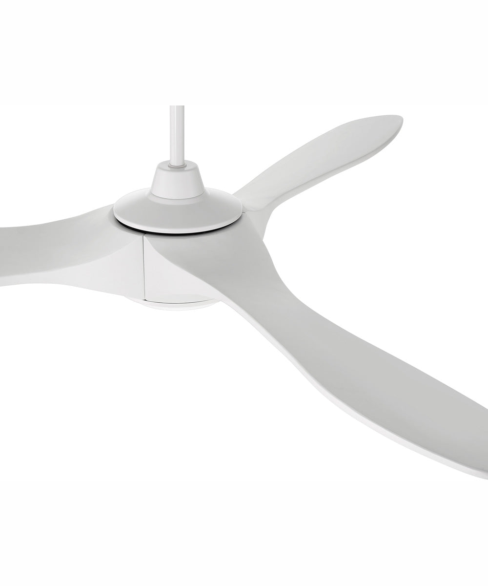 60" Envy 1-Light Indoor/Outdoor Ceiling Fan White