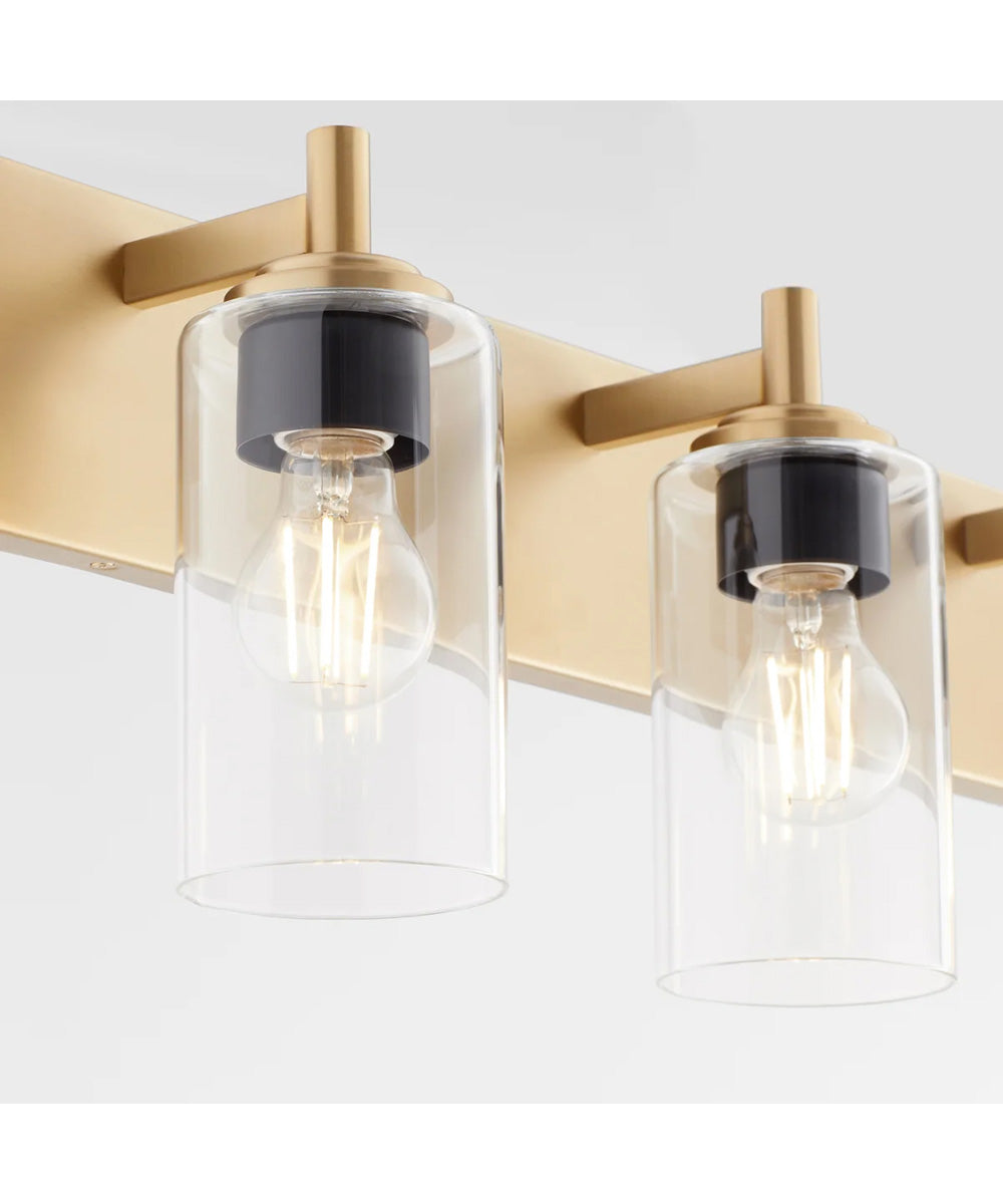 Fallstaff 4-light Bath Vanity Light Aged Brass