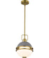 Everton 1-Light Pendant Matte Gray