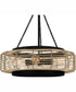 Quoizel Pendant 4-light Pendant Matte Black