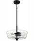 McIntire Large 3-light Pendant Matte Black