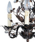 Maxim 14"w Elegante 3-Light Chandelier Oil Rubbed Bronze