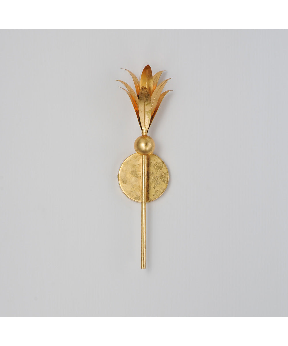 Paloma 1-Light Sconce Gold Leaf