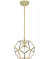 Quoizel Piccolo Pendant Small 1-light Mini Pendant Polished Brass