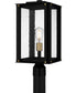 Robbins Large 1-light Outdoor Post Light  Coastal Armour Aluminum Matte Black