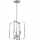 Stowe 3-Light Foyer Brushed Polished Nickel